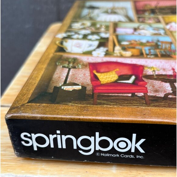 Springbok "Pieces Of Time" Jigsaw Puzzle 500+ Pieces Vintage 1979 Hallmark Cards - Picture 2 of 6